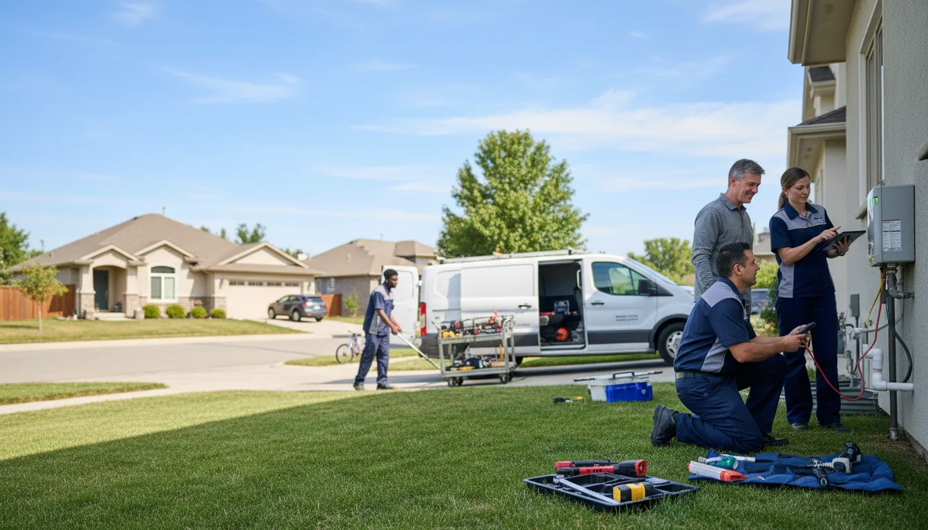 Tankless water heater service in Coatesville, PA